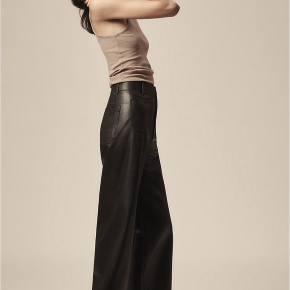 ANTHROPOLOGY Colette Cropped Wide Leg Pants by Maeve - Picture 2 of 4